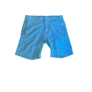 Onia Mens Blue Swim Trunks Size 31 With Mesh Lining & Back Pocket